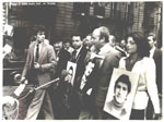 Demonstration on behalf of refuseniks.Paris, June 15, 1980.