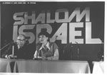 Rally on behalf of refuseniks.Speaker  Silva Zalmanson.
Paris, May 7, 1978.