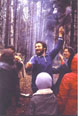 Eve of Rosh Hashanah, 1977. Dancing is Joseph As.