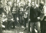 1st Festival of Jewish Song, Sukkot, 1977. The choir.