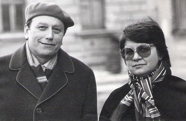 Роальд и Галина Зеличенок. Ок. 1980 г. Роальд и Галина Зеличенок. Ок. 1980 г.