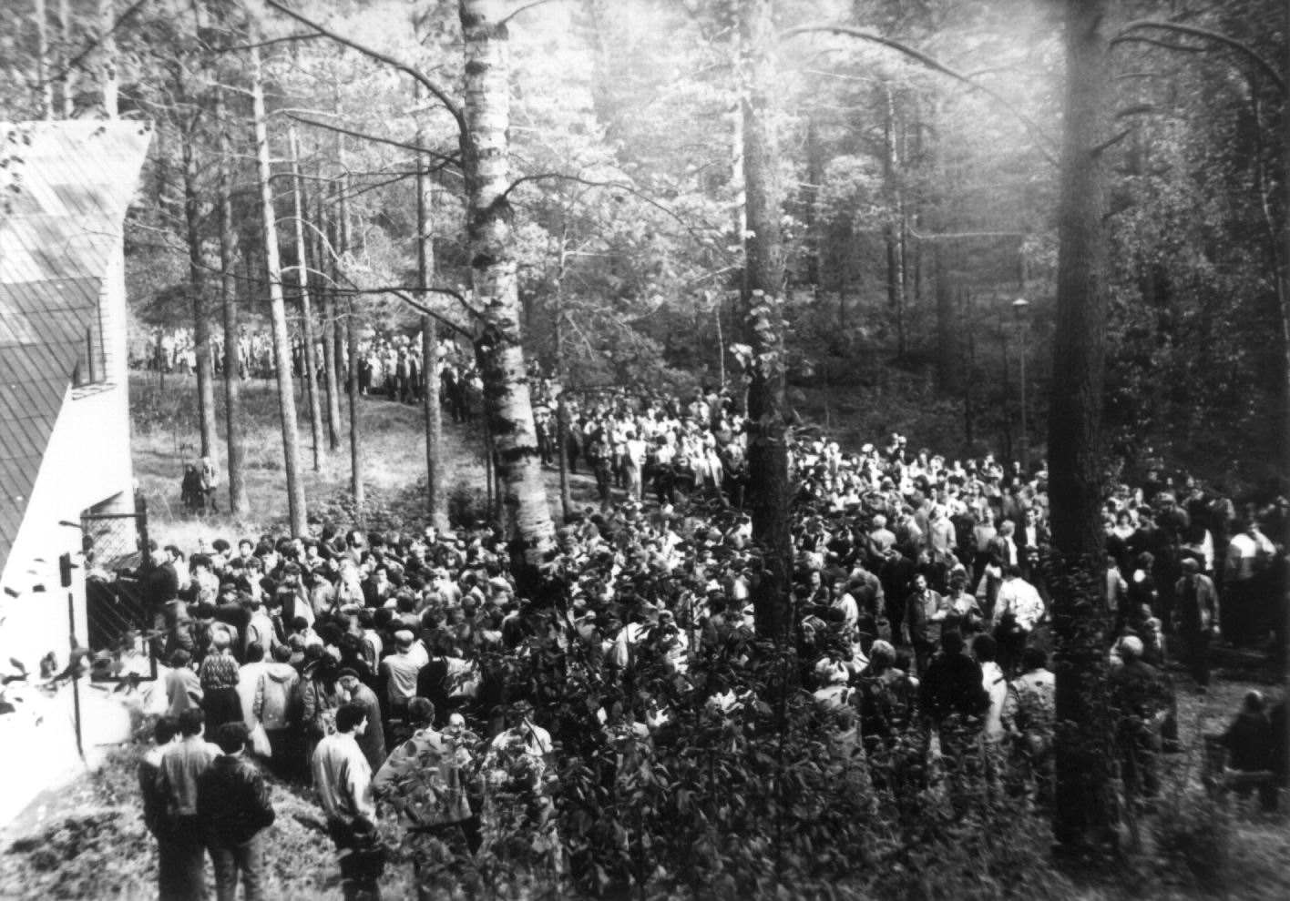 Митинг у Мемориала Понары, 1989&nbsp;г.